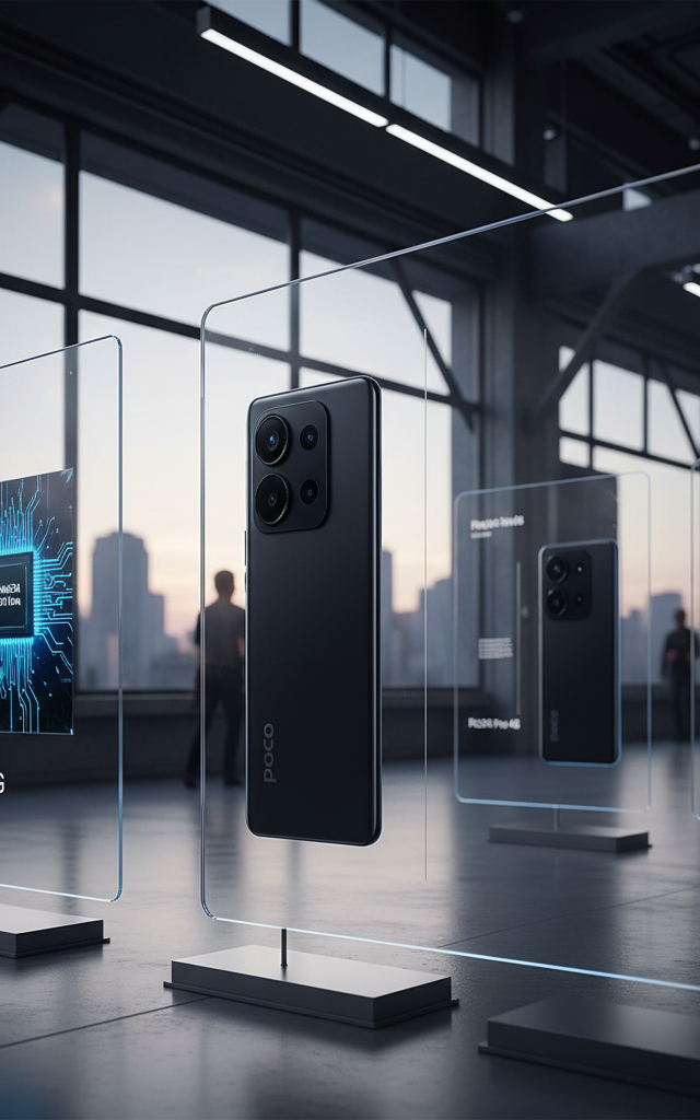 Poco C95 Pro 4G: Leaked Renders and Key Specifications Revealed — AI-generated illustration