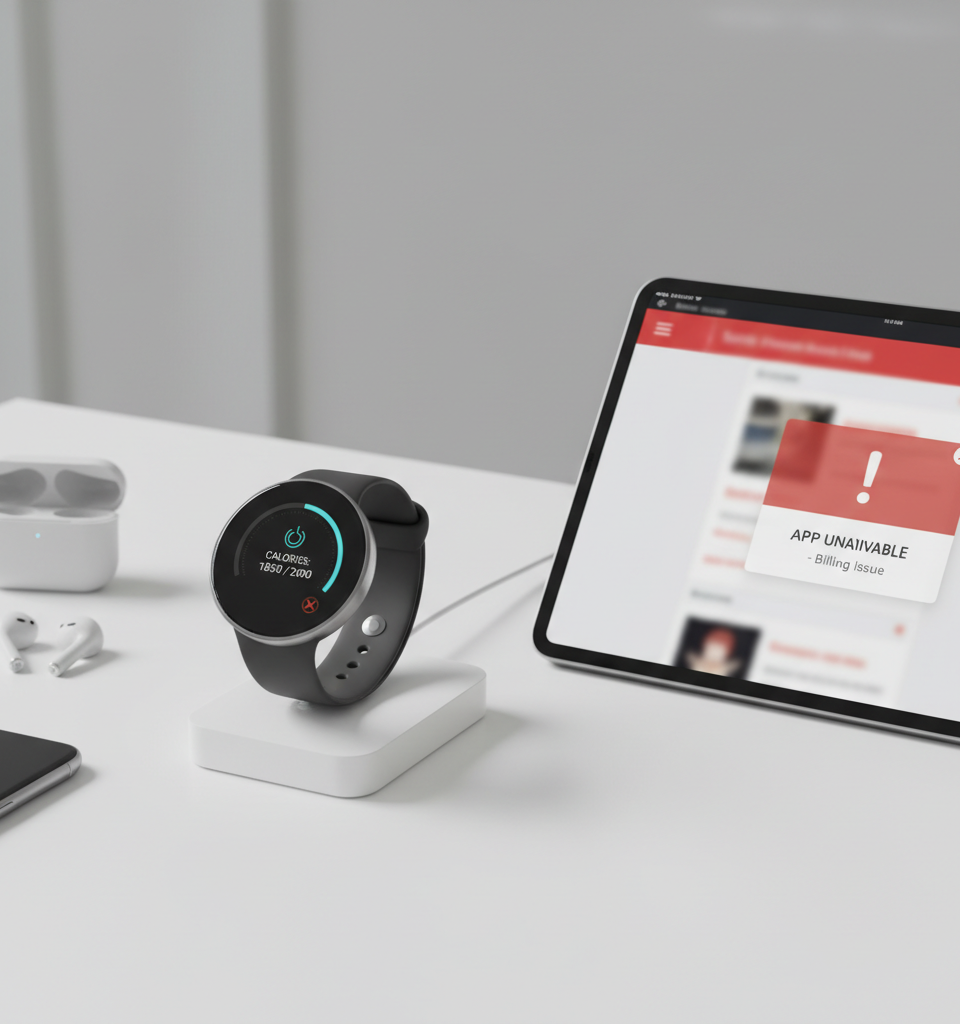 Popular calorie tracker briefly pulled from App Store over IAP and billing violations — AI-generated illustration