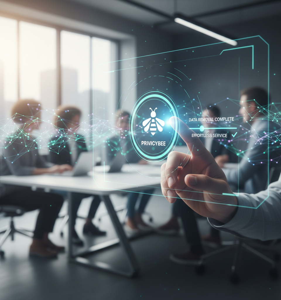 PrivacyBee Reshapes Data Removal Landscape with 'Near Effortless' Service — AI-generated illustration