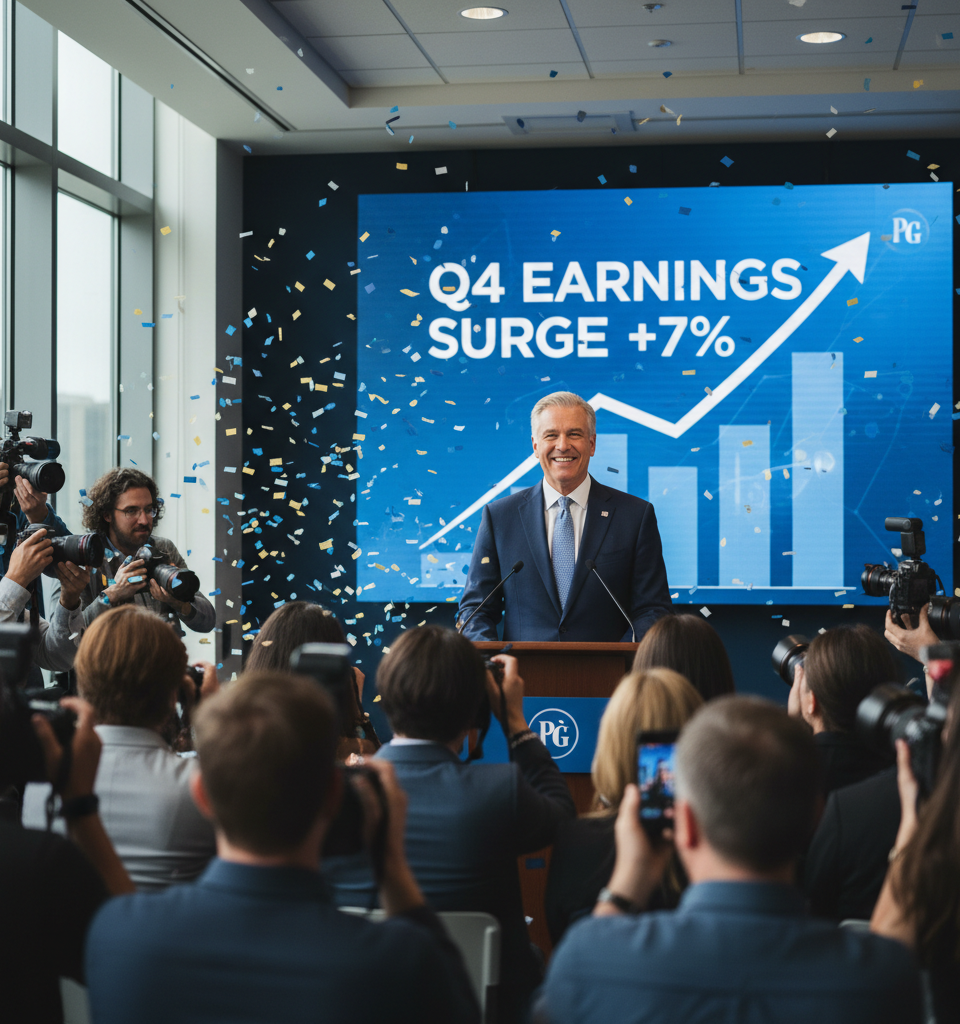 Procter & Gamble Soars: Q4 Earnings Top Forecasts as Sales Climb 7% — AI-generated illustration