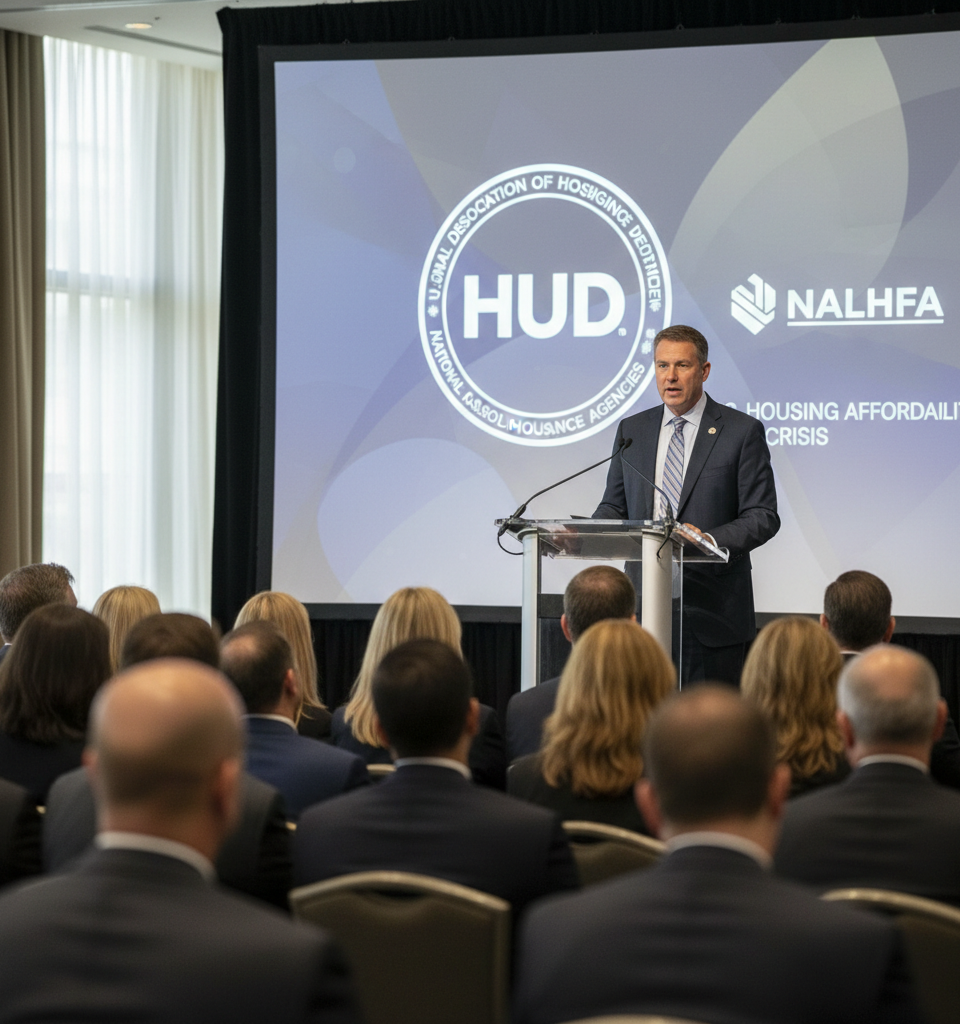 Proposed HUD Cuts Would Exacerbate U.S. Housing Affordability Crisis, NALHFA Warns — AI-generated illustration