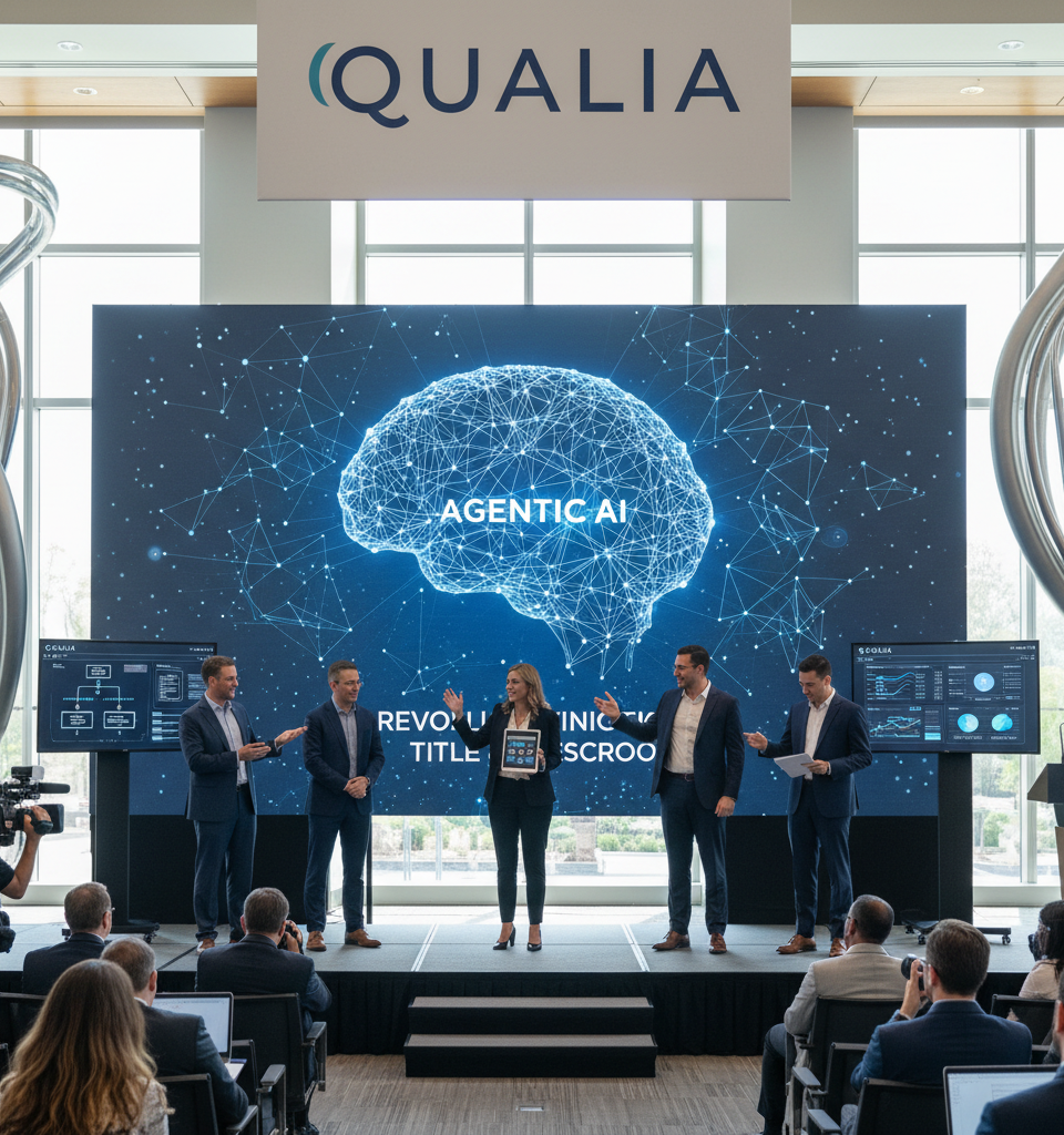 Qualia Unveils Agentic AI Revolutionizing Title and Escrow: A New Era of Efficiency and Accuracy — AI-generated illustration