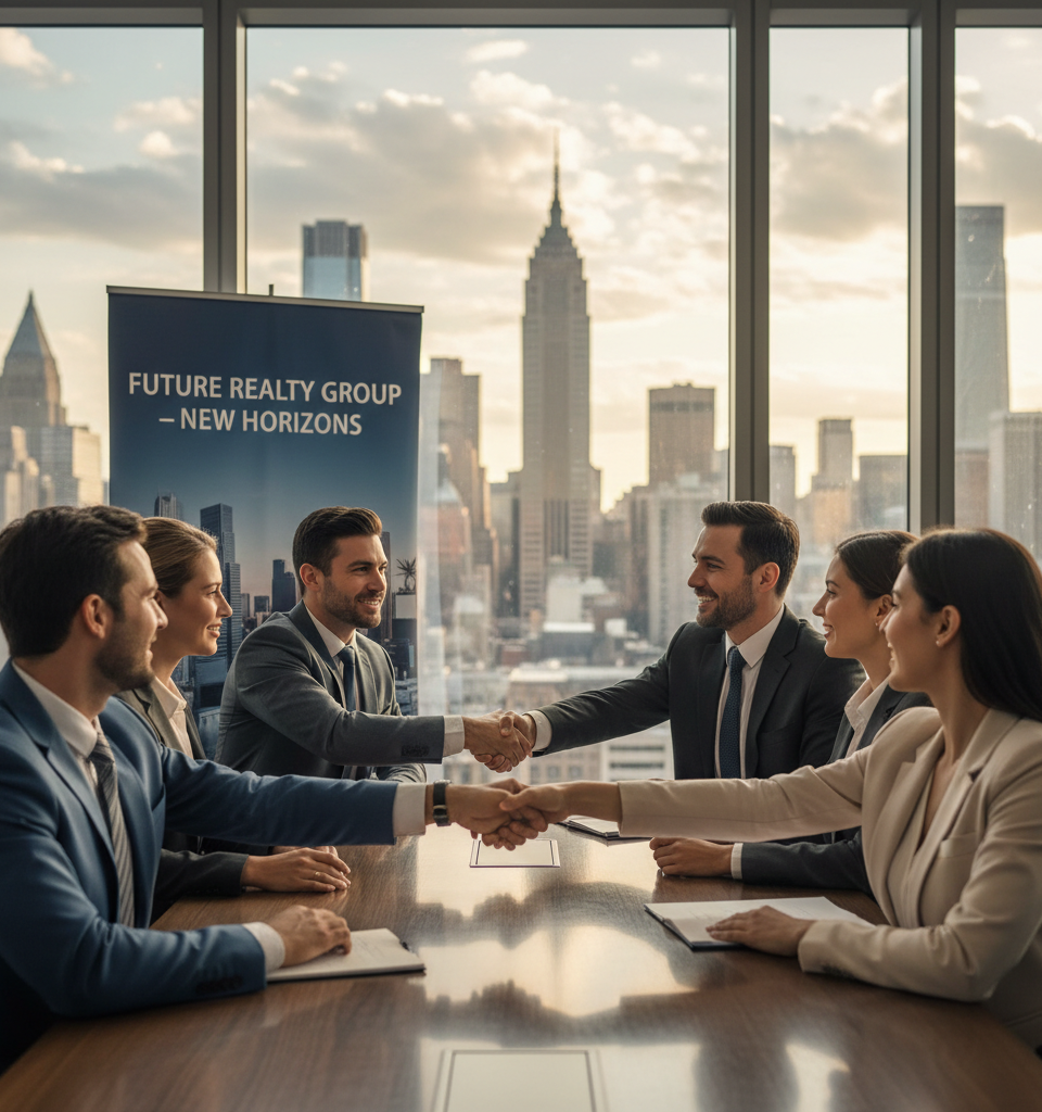 Real Estate Brokerage Consolidation: A Wake-Up Call for the Industry, Not a Crisis — AI-generated illustration