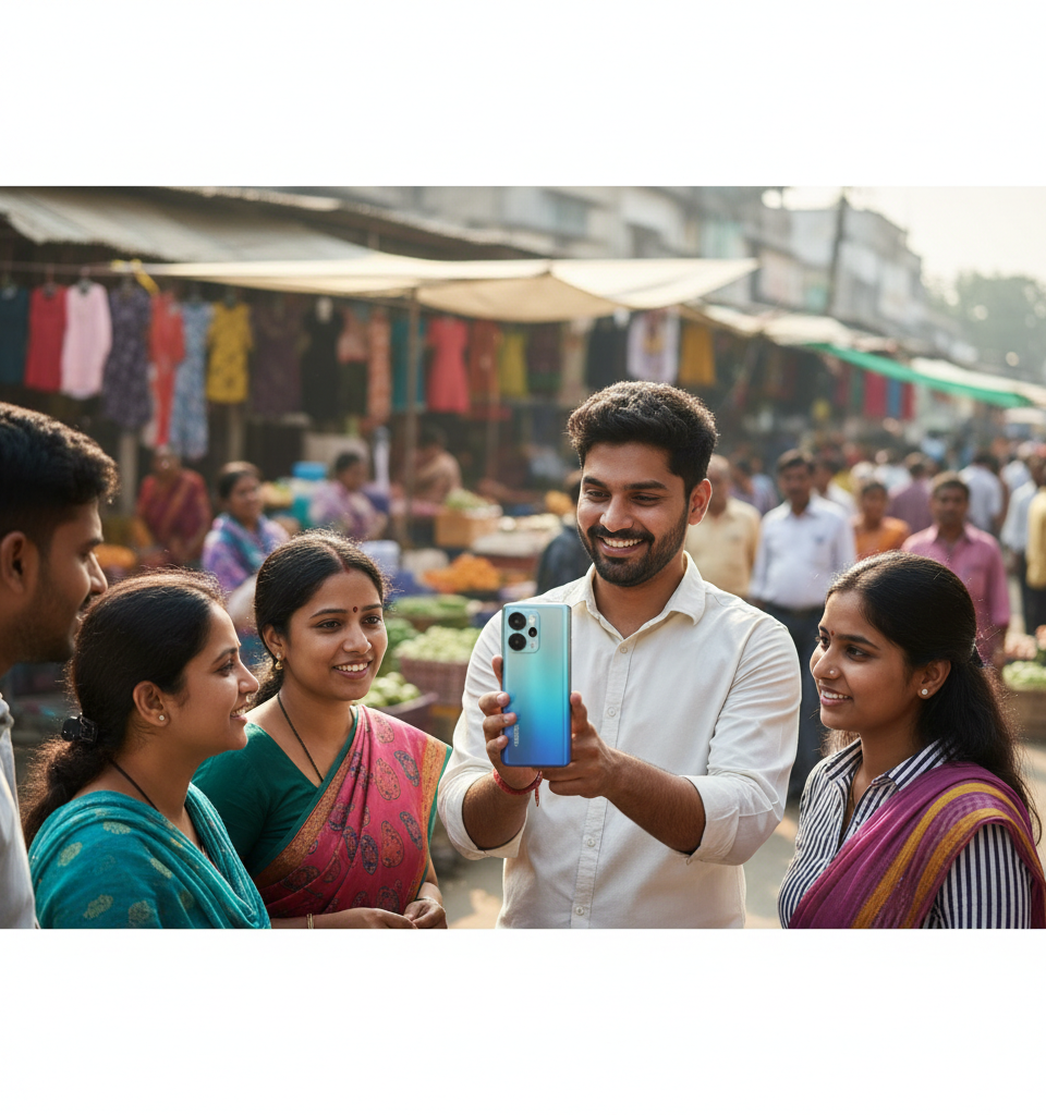 Realme C100x Emerges: Budget Smartphone Set to Impact Emerging Markets — AI-generated illustration