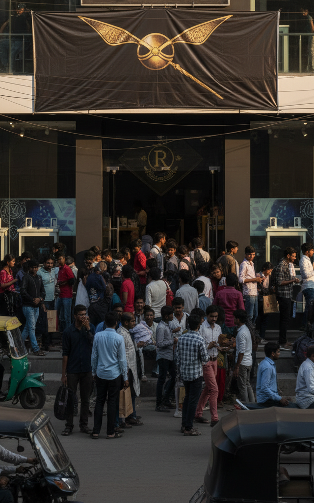 Realme's Harry Potter Edition Devices Sell Out Rapidly in India — AI-generated illustration