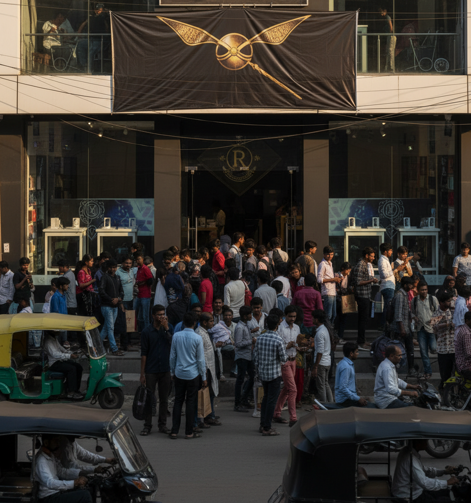 Realme's Harry Potter Edition Devices Sell Out Rapidly in India — AI-generated illustration