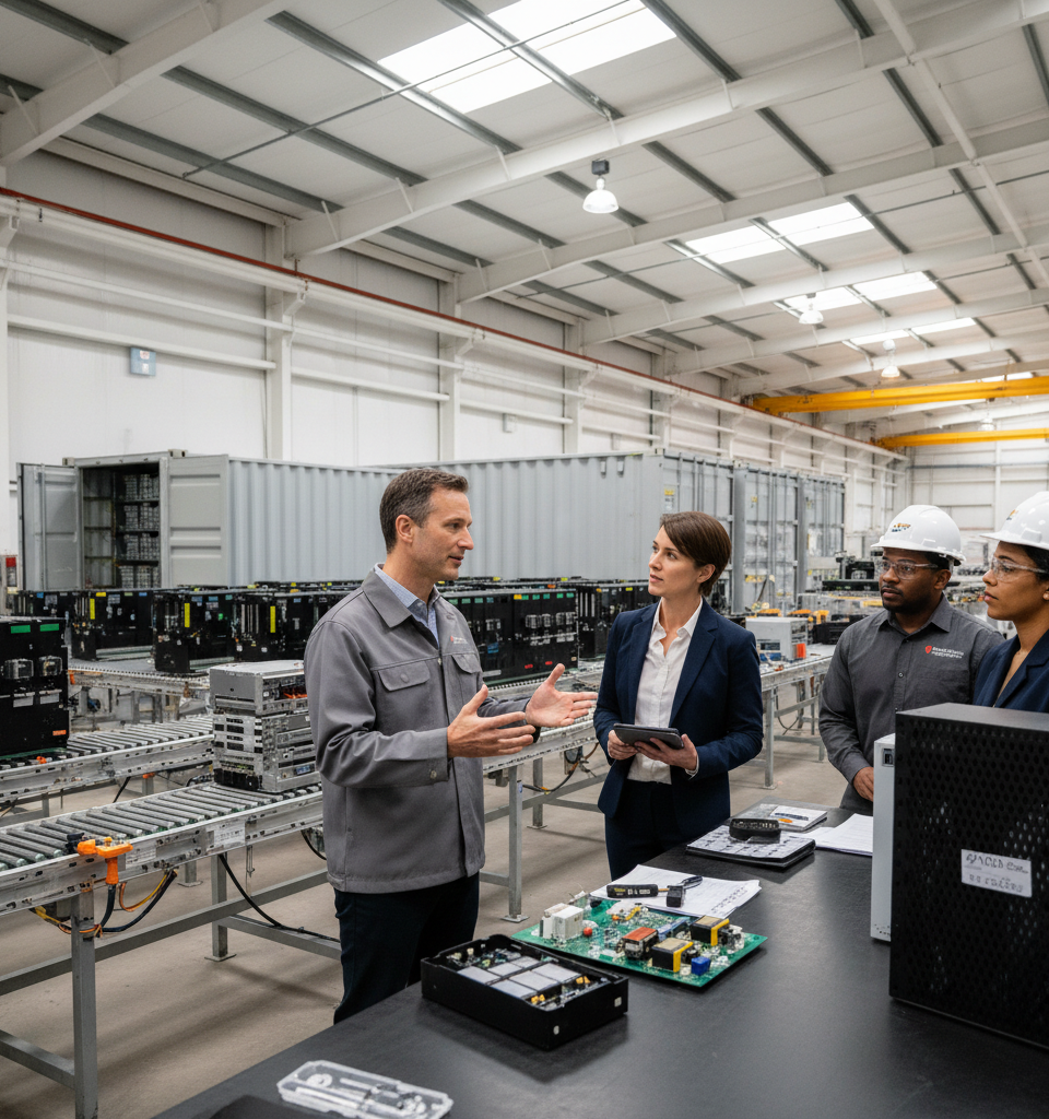 Redwood Materials Pivots to Energy Storage, Cuts 10% of Workforce in Strategic Restructure — AI-generated illustration