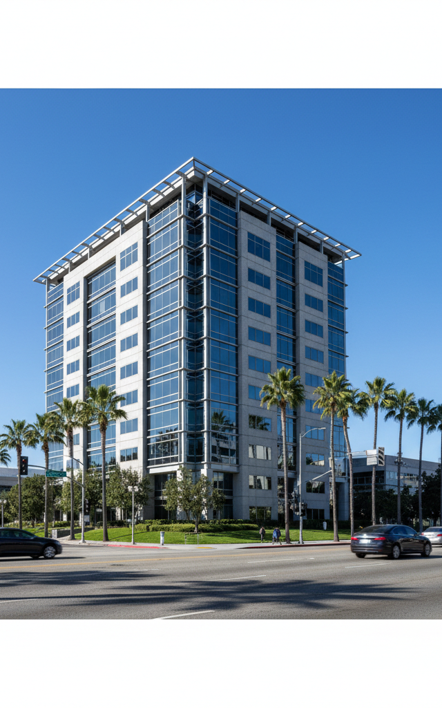 Related Companies and Cruzan Secure $64.7M Refinancing for The Torrance Office Property — AI-generated illustration