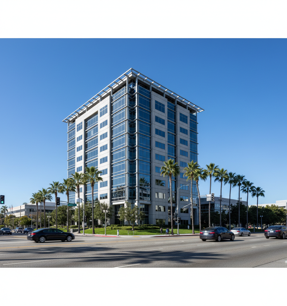 Related Companies and Cruzan Secure $64.7M Refinancing for The Torrance Office Property — AI-generated illustration