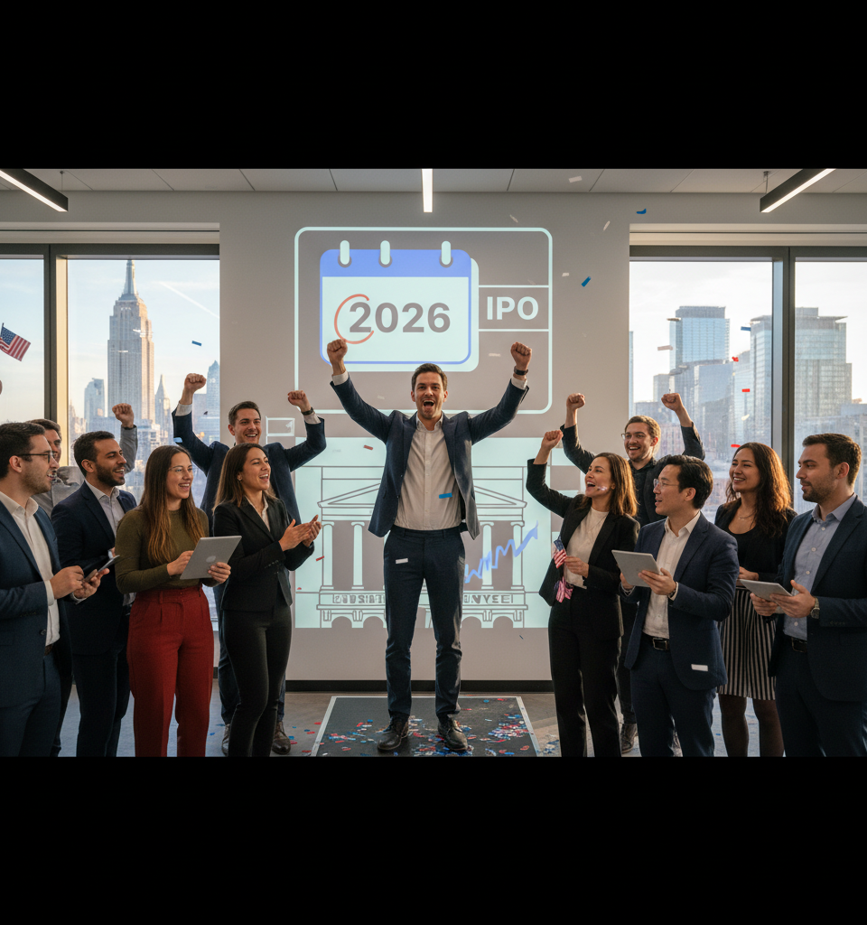 Revolut’s IPO is two years away and it’ll be in the US — AI-generated illustration