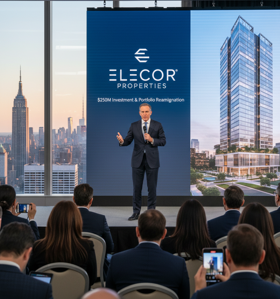 Rithm Capital Reimagines Paramount Portfolio as Elecor Properties with $250M Investment — AI-generated illustration