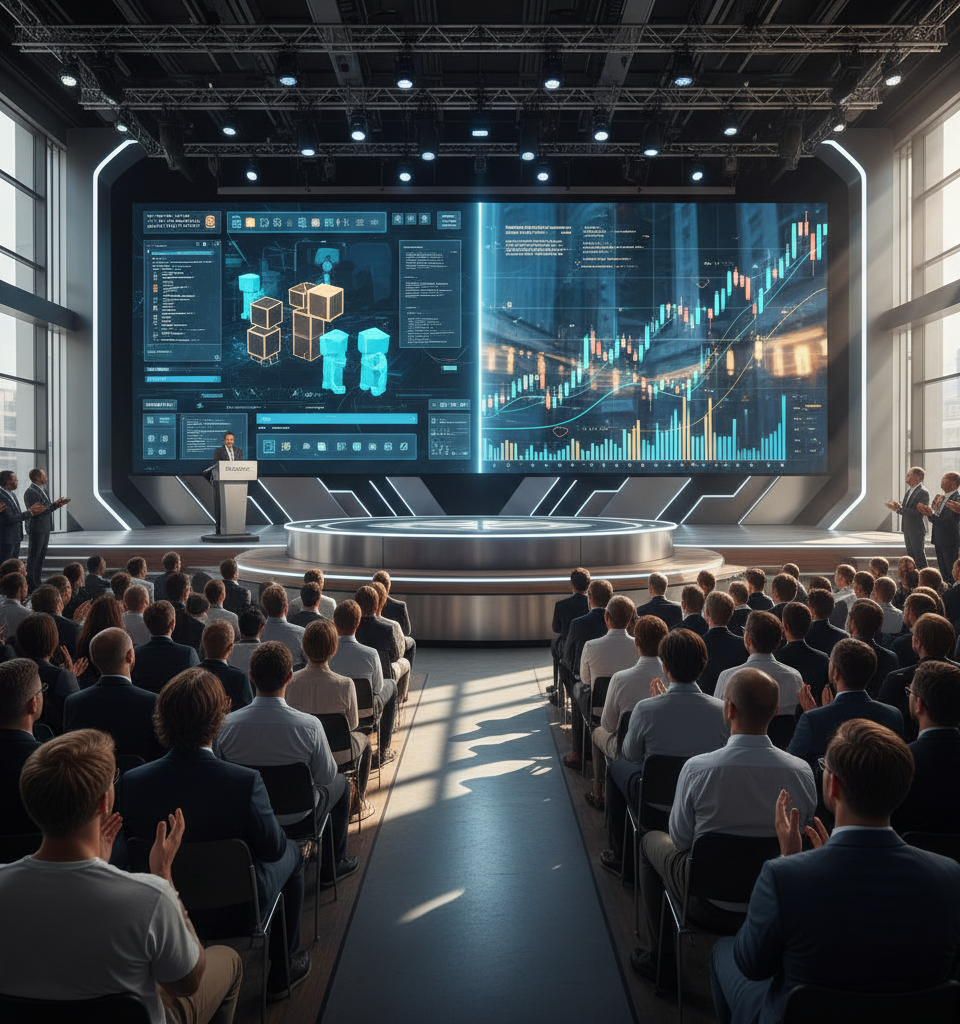 Roblox to Expand Developer Reach and Launch Fintech Services — AI-generated illustration