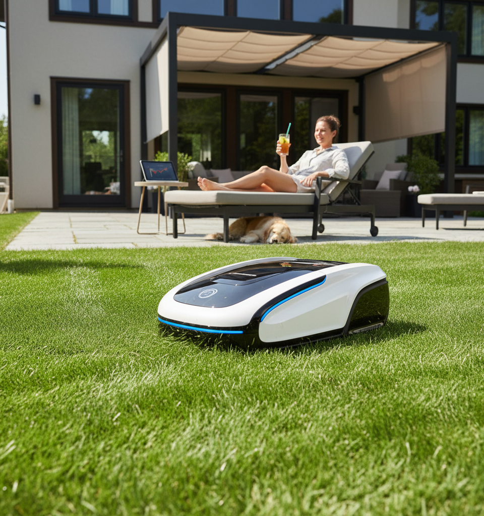 Robotic Lawn Mowers Reach Mainstream: Are They Worth the Investment by 2026? — AI-generated illustration