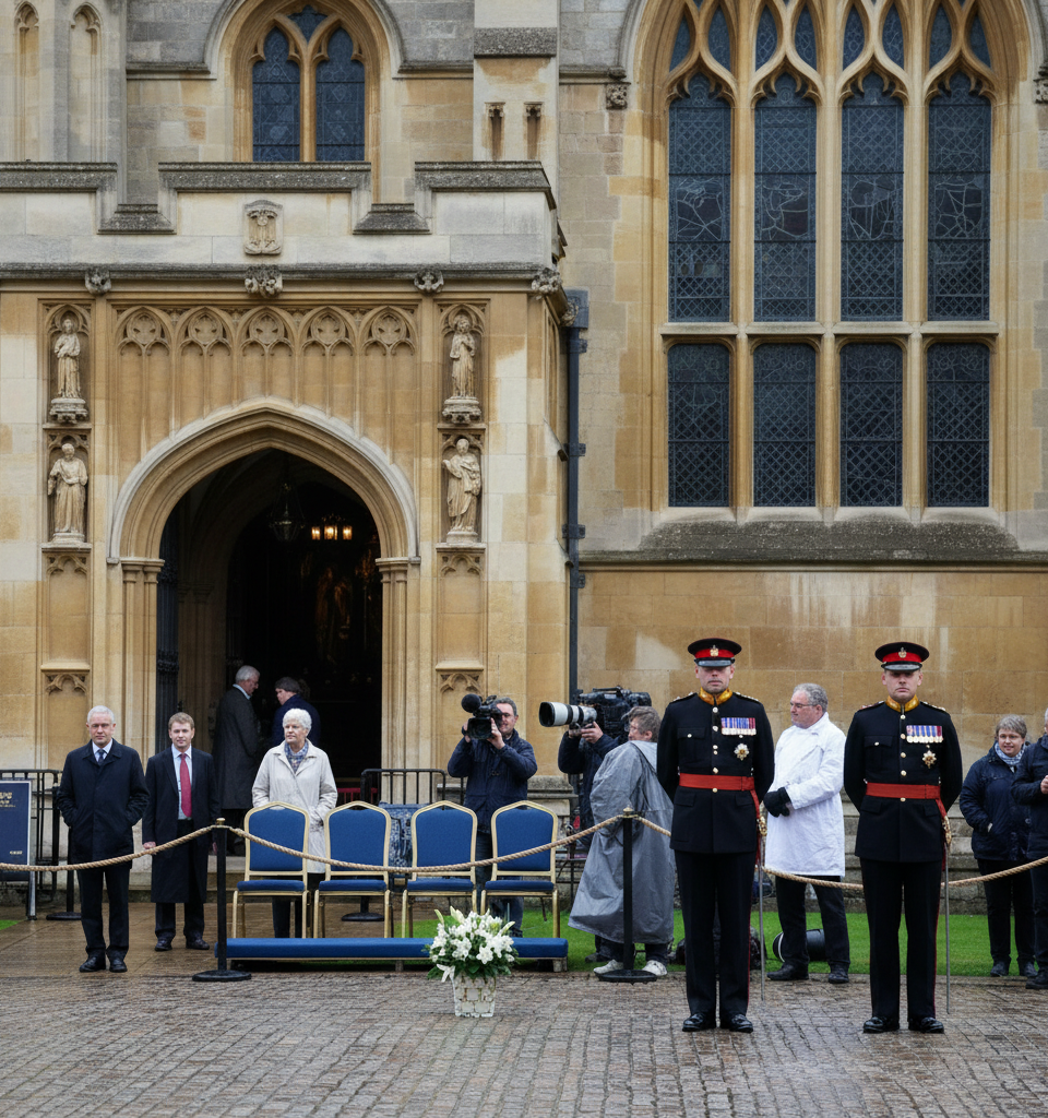 Royal Absence Shadows Windsor Easter Service Amidst Shifting Monarchy Dynamics — AI-generated illustration