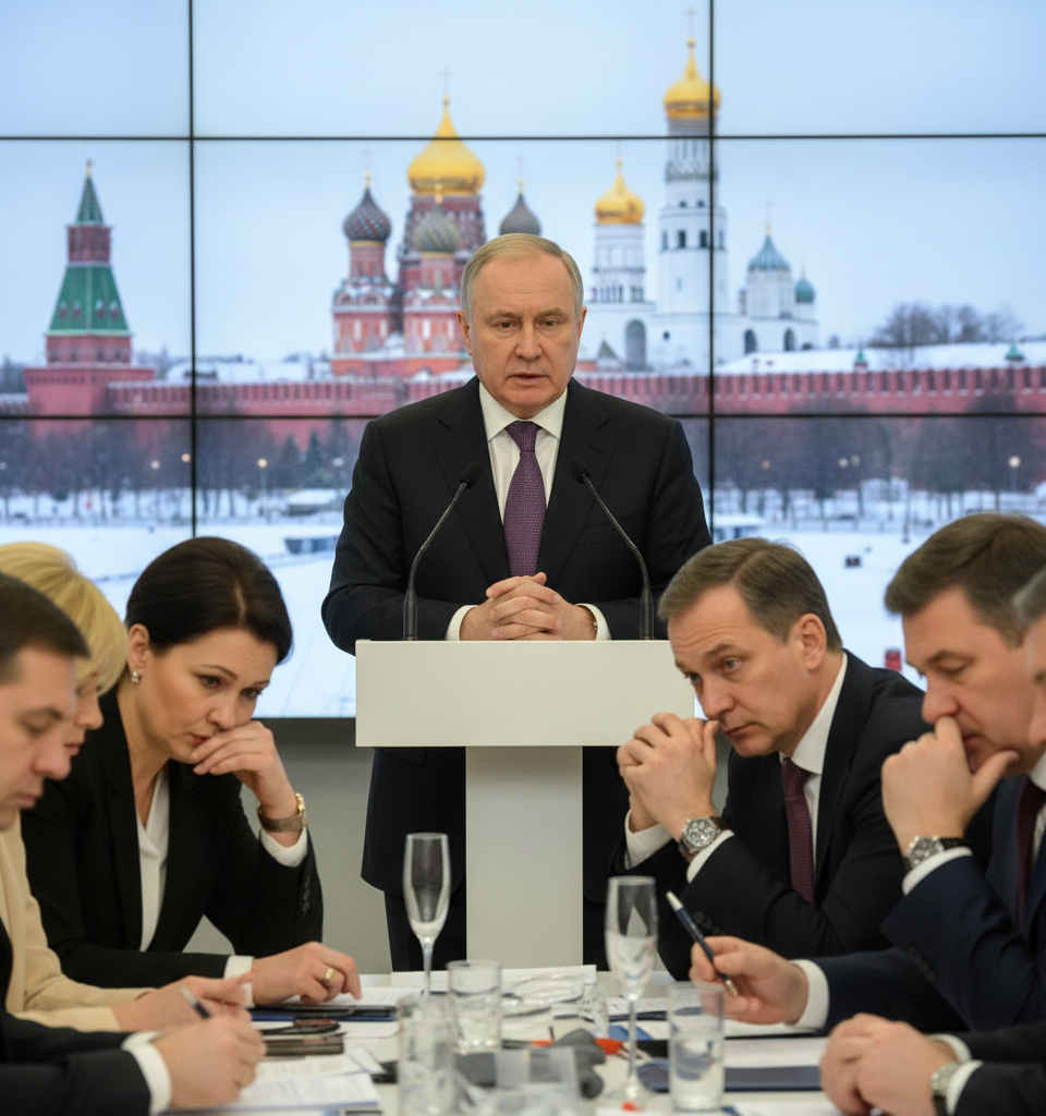 Russian Elites Question Putin's Future as Asset Seizures Intensify — AI-generated illustration
