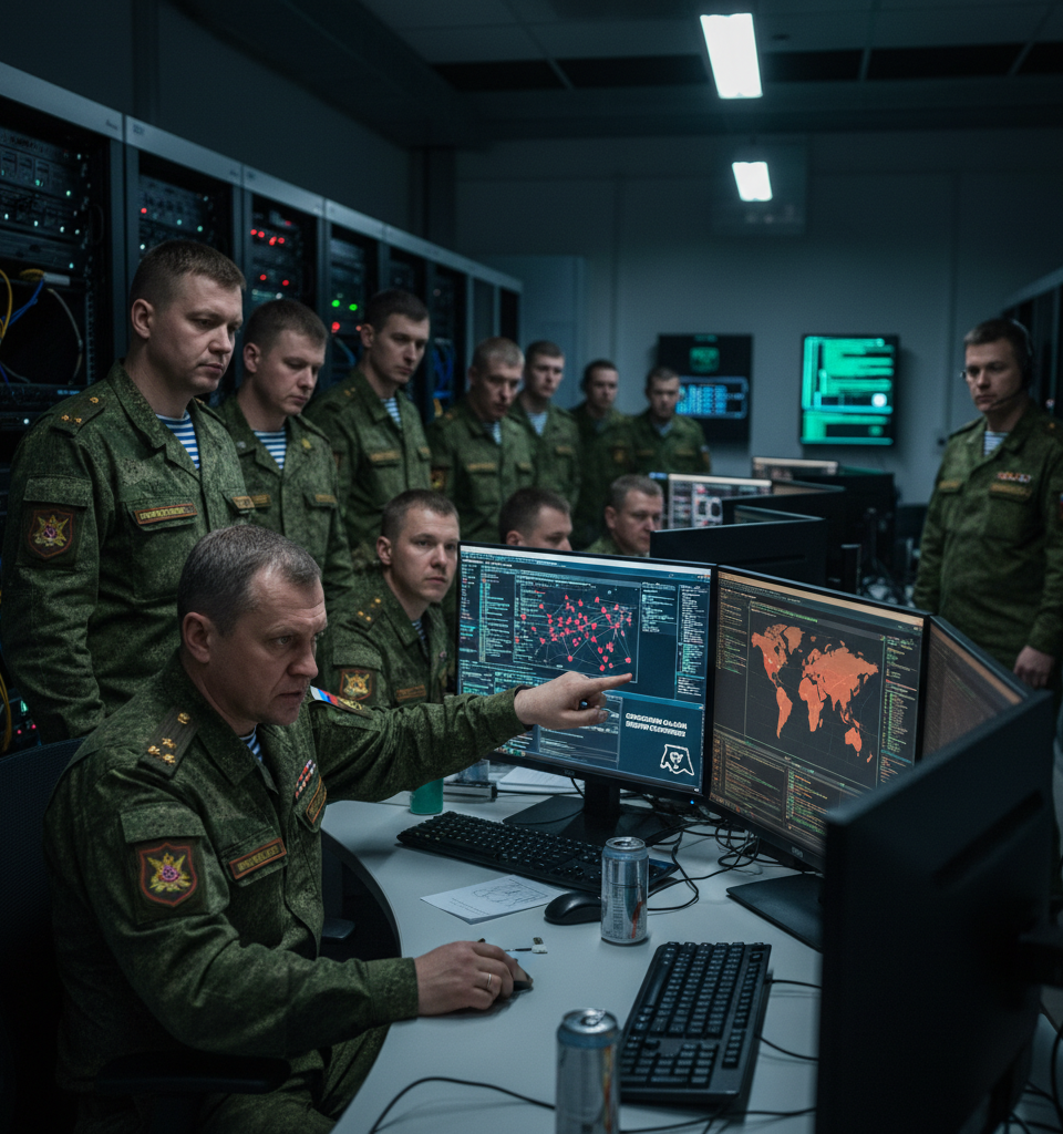 Russian Military Cyber Unit Breaches Thousands of Consumer Routers Globally, Escalating Cyber Warfare Concerns — AI-generated illustration