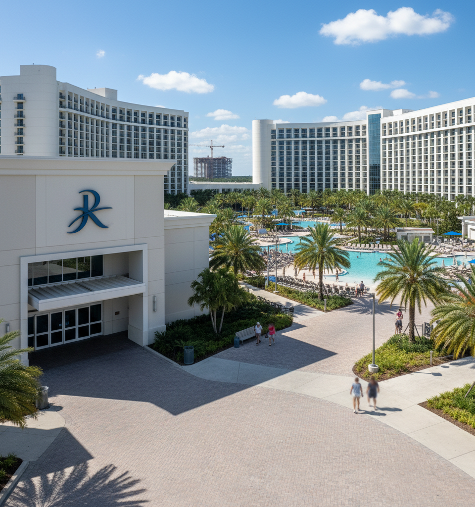 Ryman Hospitality to Acquire Orlando Resort Complex for $1.4 Billion — AI-generated illustration