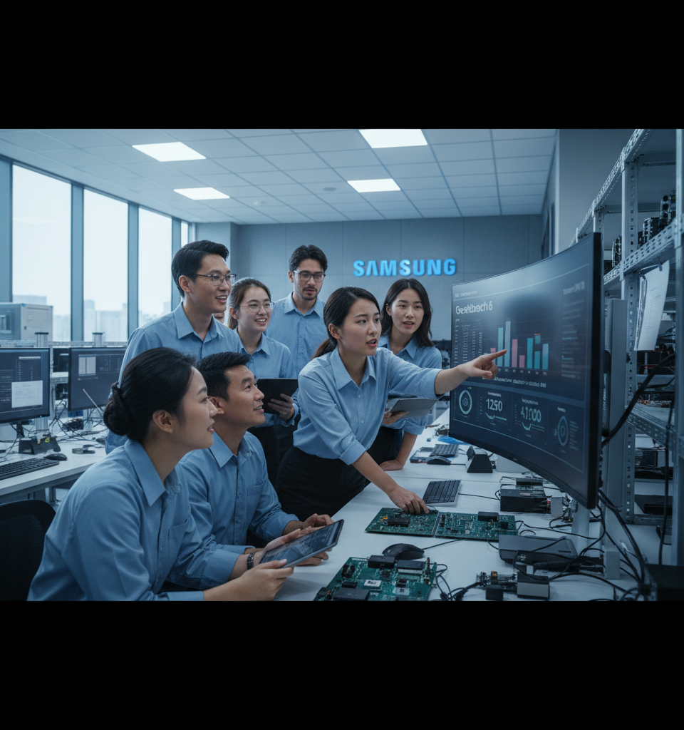 Samsung Exynos 2700 emerges in early Geekbench listings — AI-generated illustration