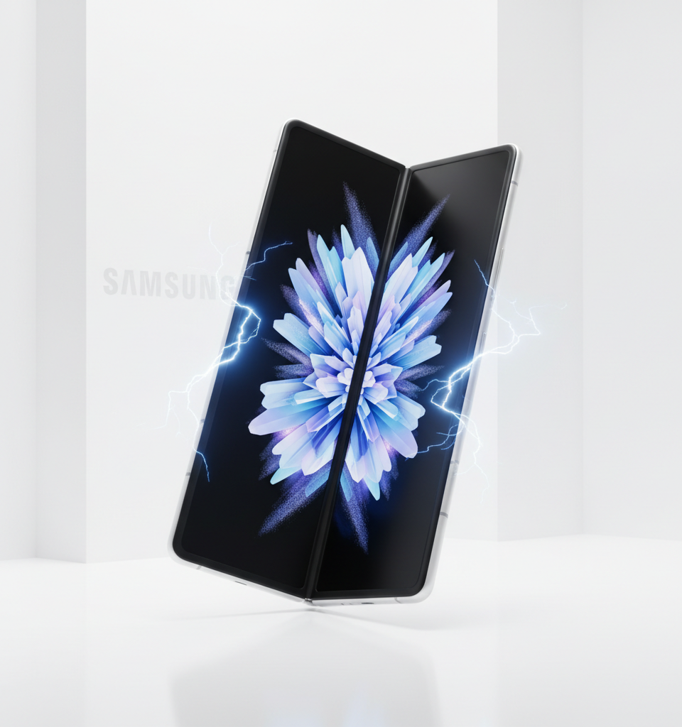 Samsung Galaxy Z Fold 8 Leak: High-Resolution Displays, Lighter Design Expected — AI-generated illustration