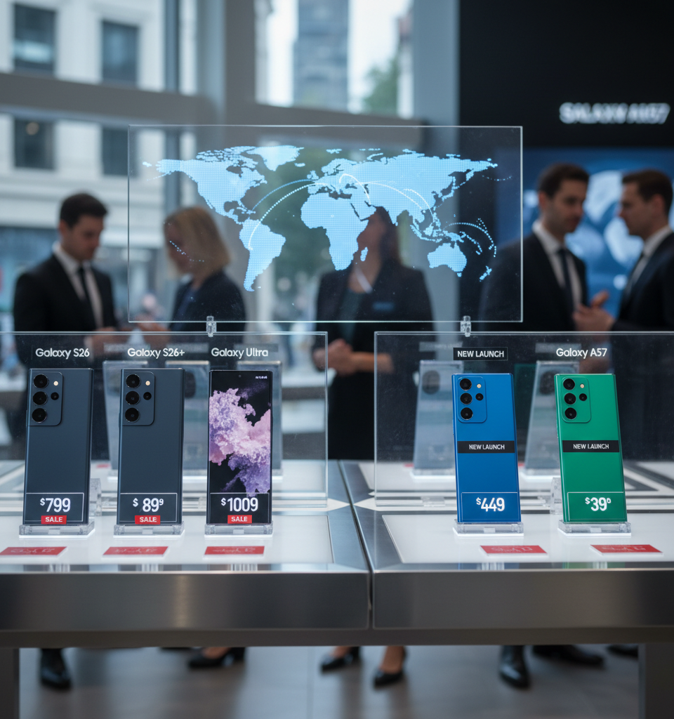 Samsung Slashes Galaxy S26 Prices Amidst A-Series Launch: A Bold Market Strategy — AI-generated illustration