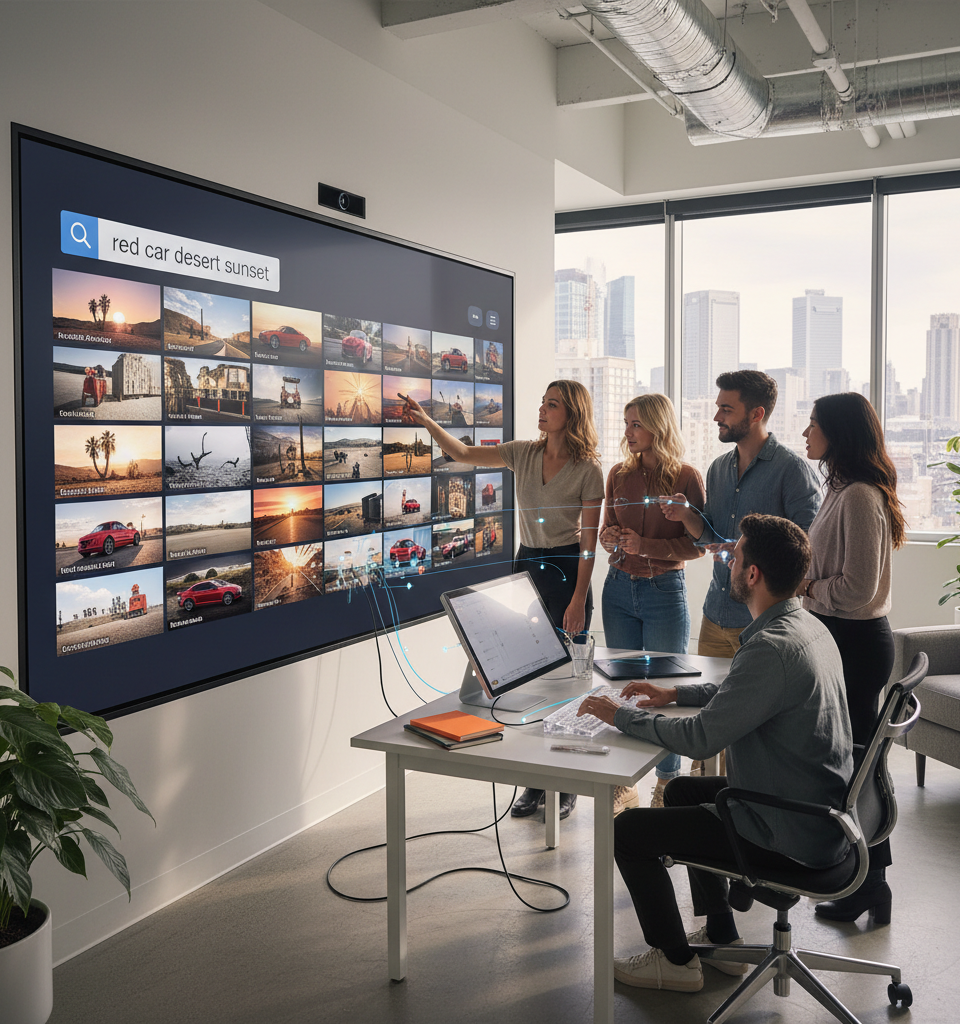 Shade Secures $14M to Revolutionize Video Search for Creative Teams with Natural Language AI — AI-generated illustration