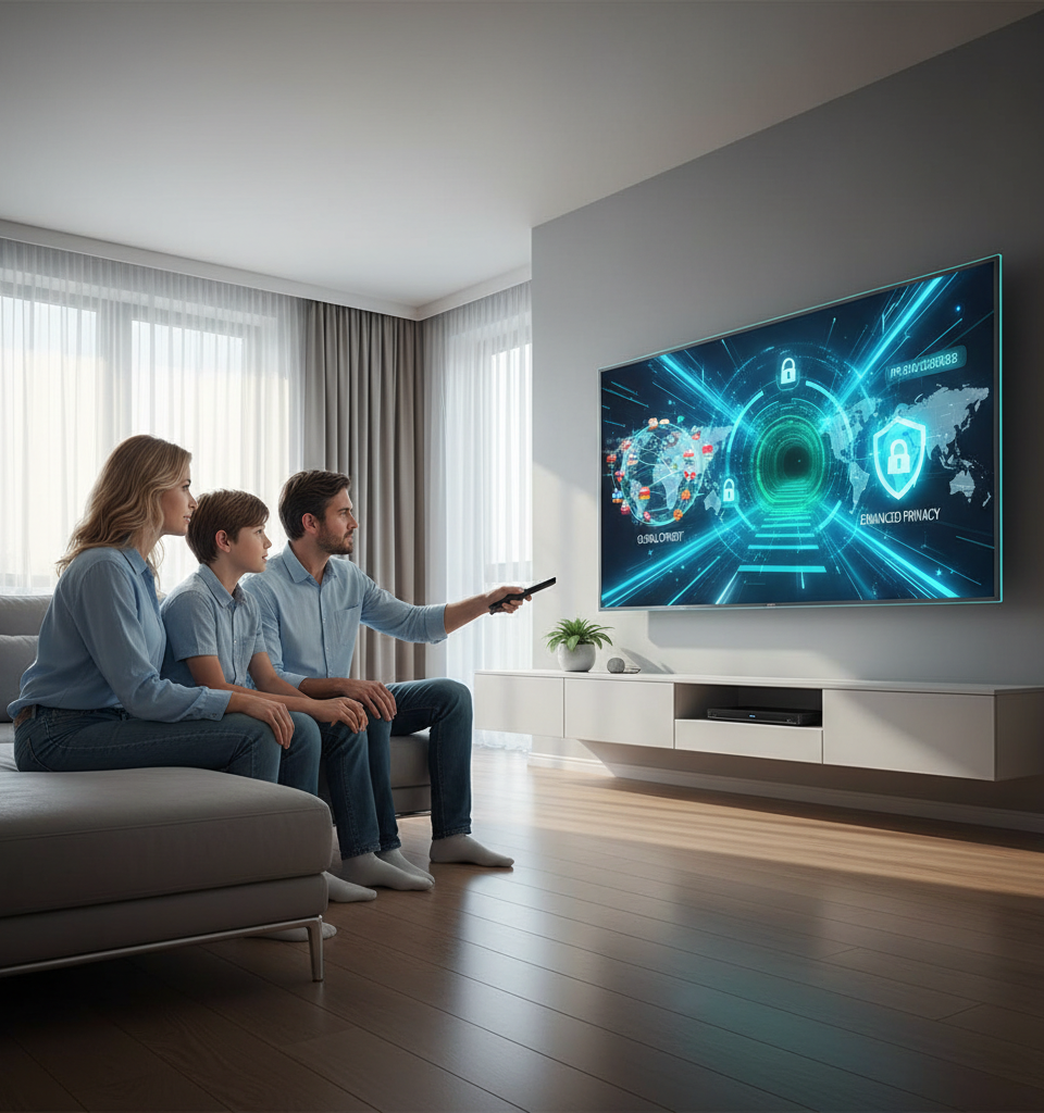 Smart TV VPNs of 2026: Unlocking Global Content and Enhanced Privacy — AI-generated illustration