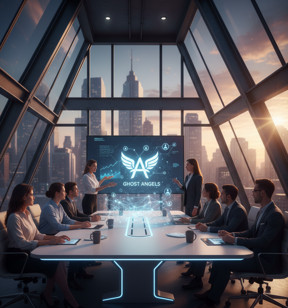 Snap Alumni Launch 'Ghost Angels' Fund to Reshape Social Media and Consumer AI Landscape — AI-generated illustration