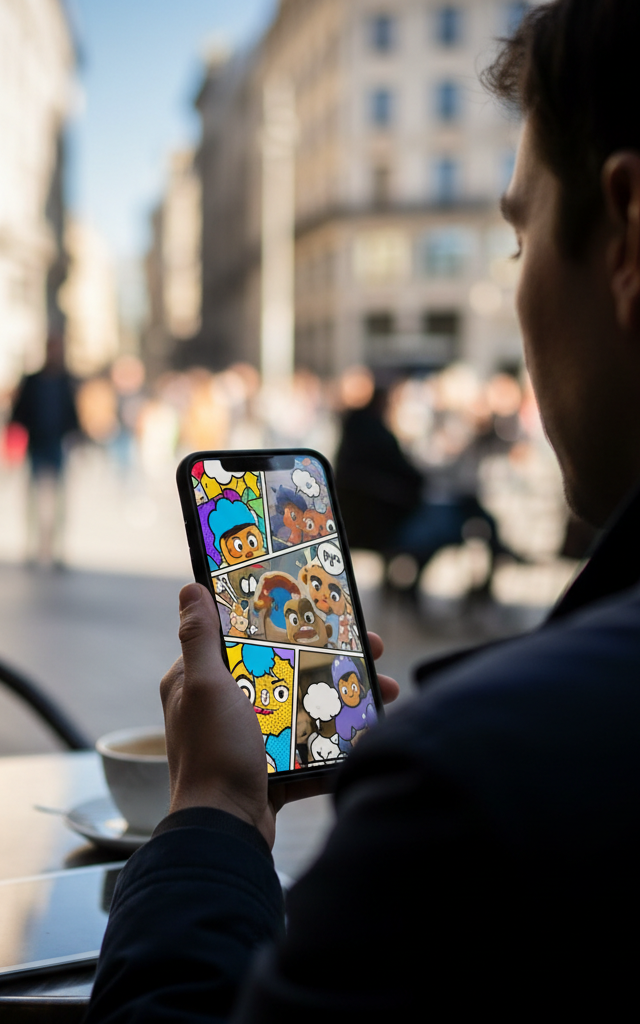 Snapchat Report Signals Rise of Microdramas, New Brand Opportunities — AI-generated illustration