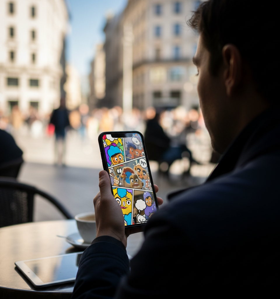 Snapchat Report Signals Rise of Microdramas, New Brand Opportunities — AI-generated illustration