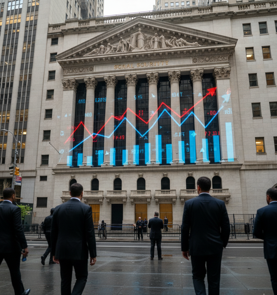 Social Security COLA Projections Signal Persistent Inflation into 2027 — AI-generated illustration