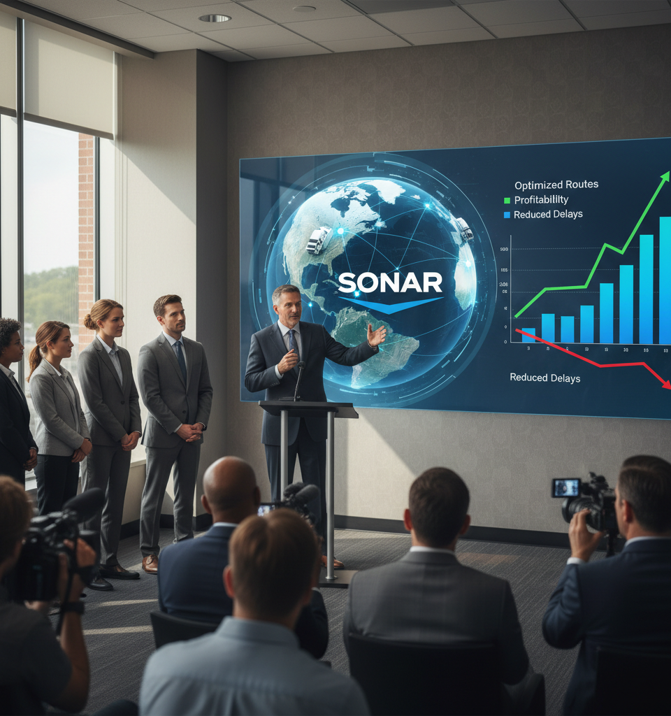 SONAR's Coverage Guide Enhancements Promise Revolution in Freight Prioritization — AI-generated illustration
