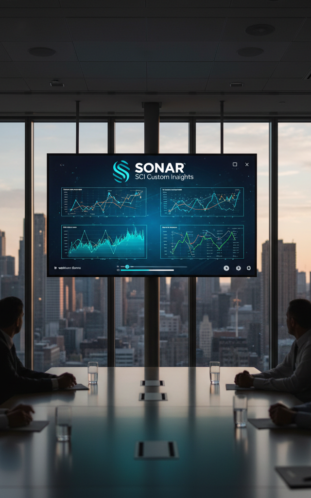 SONAR to Showcase SCI Custom Insights for Freight Optimization on October 1 — AI-generated illustration