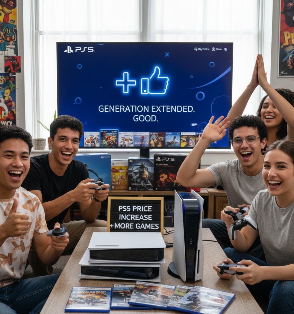 Sony’s PS5 Price Hikes Prove This Console Generation Is Far From Over. Good. — AI-generated illustration
