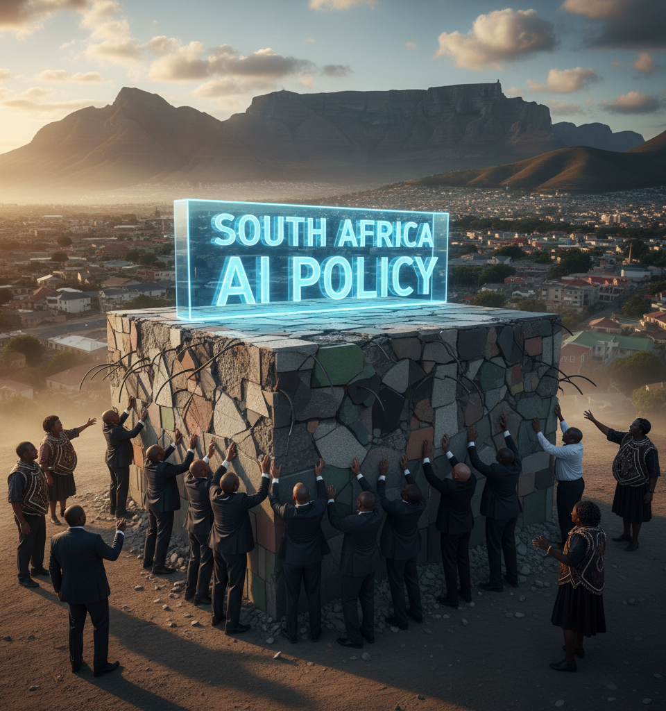 South Africa's AI Policy: A Fabricated Foundation Raises Governance Concerns — AI-generated illustration