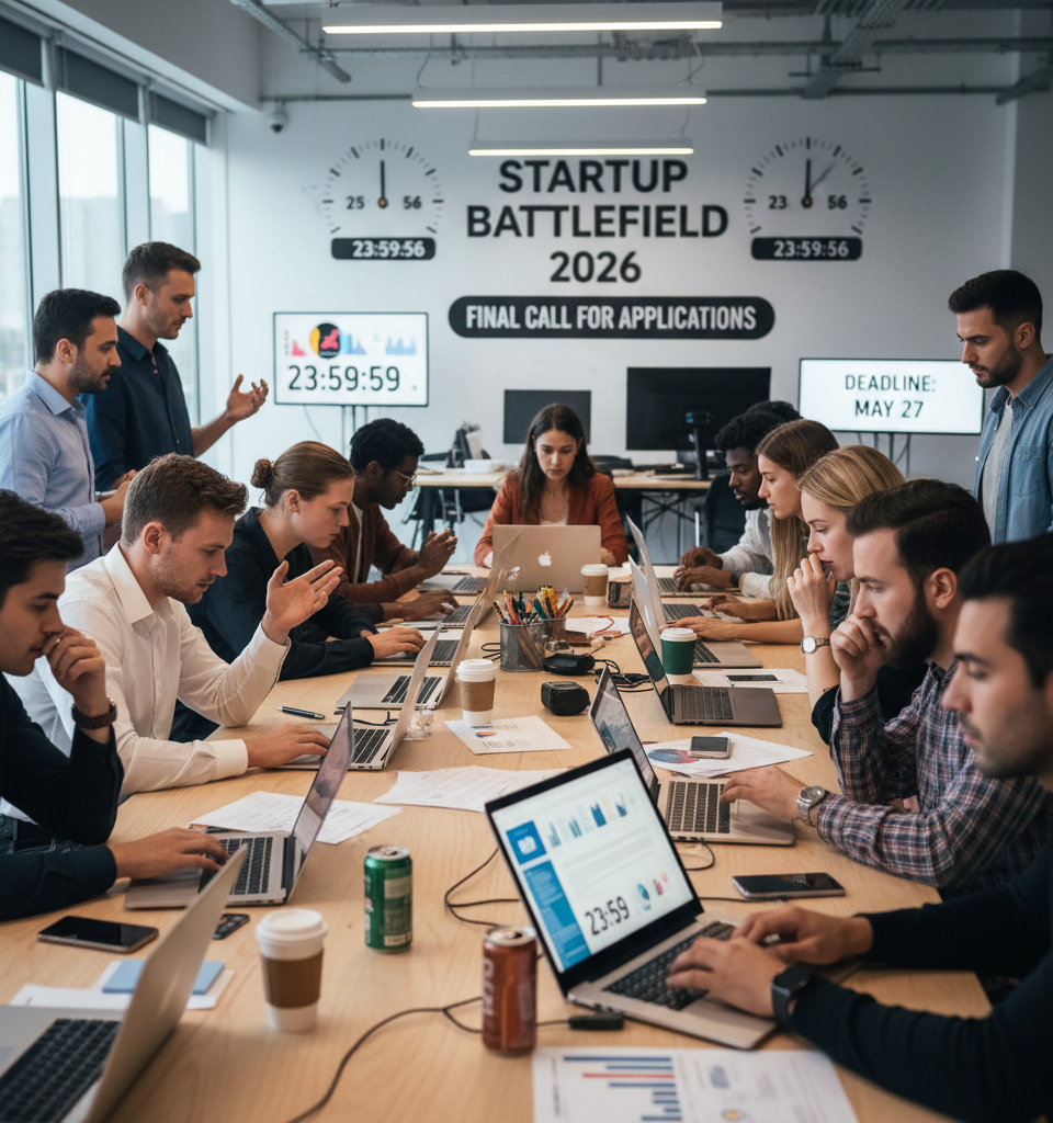 Startup Battlefield 2026: Final Call for Applications Ahead of May 27 Deadline — AI-generated illustration