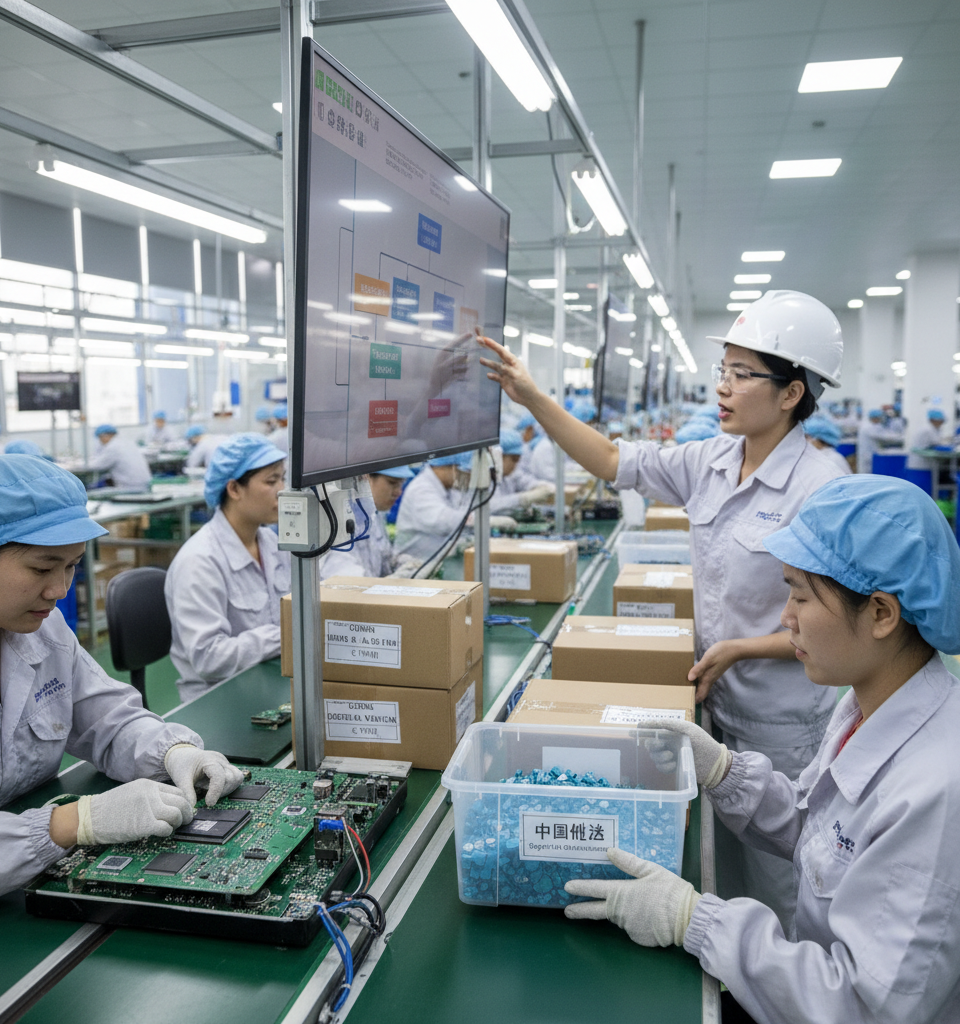 Supply Chain Diversification: Why Moving Production to Vietnam May Not End China Dependence — AI-generated illustration