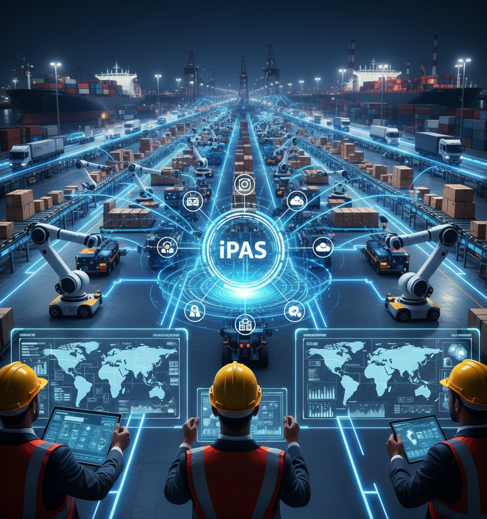 Supply Chains Evolve: Automation-Led iPaaS Becomes the New Integration Standard — AI-generated illustration