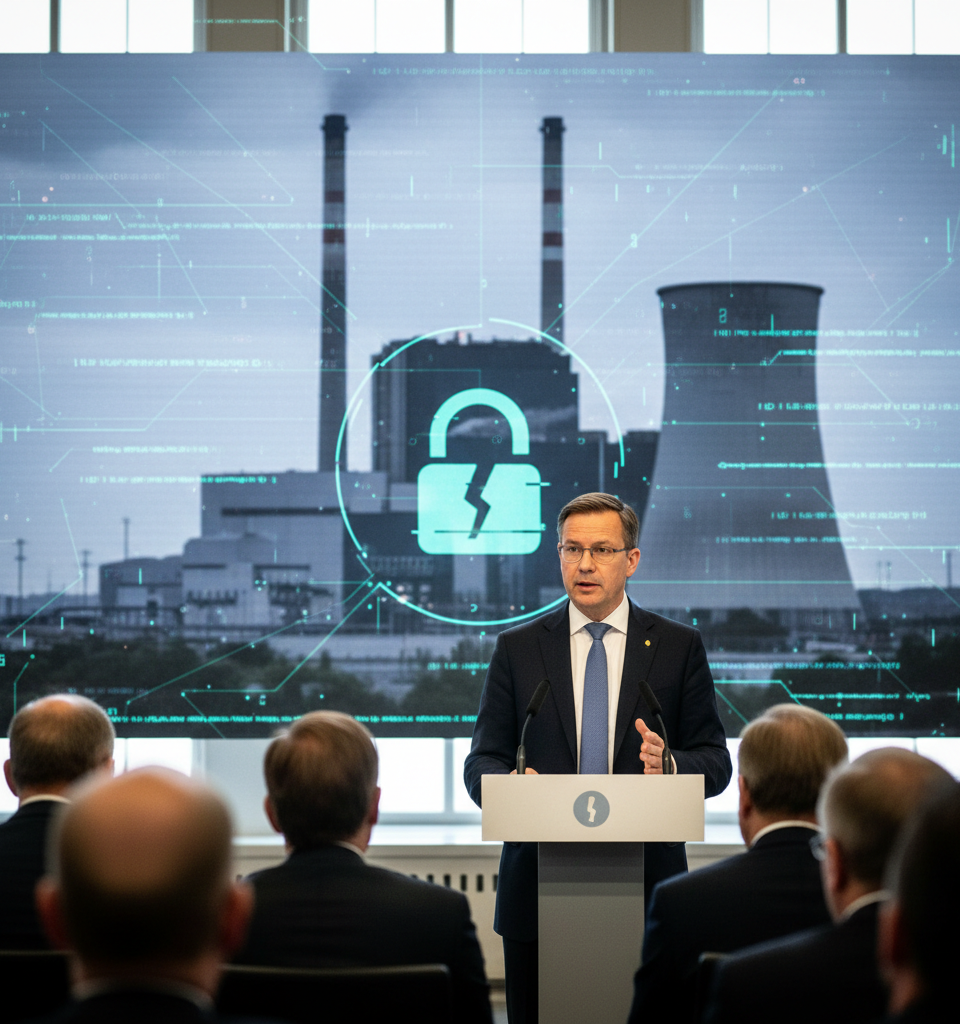 Sweden Accuses Russia of 'Destructive' Cyberattack on Thermal Plant, Raising European Alert — AI-generated illustration