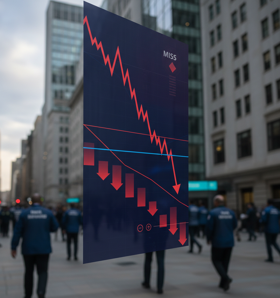 Telecom Argentina ADR Misses Earnings by $0.05, Revenue Falls Short of Projections — AI-generated illustration