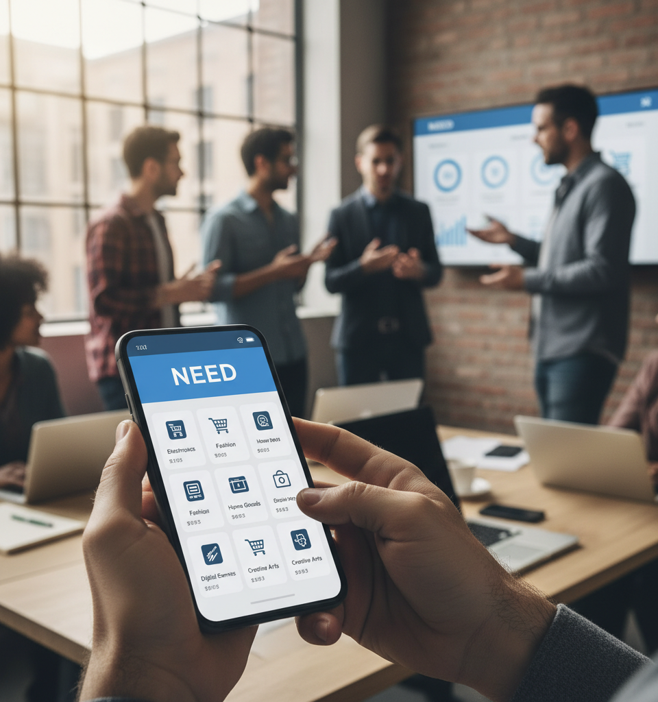 Telegram Poised to Become New Digital Marketplace Hub Through NEED Integration — AI-generated illustration