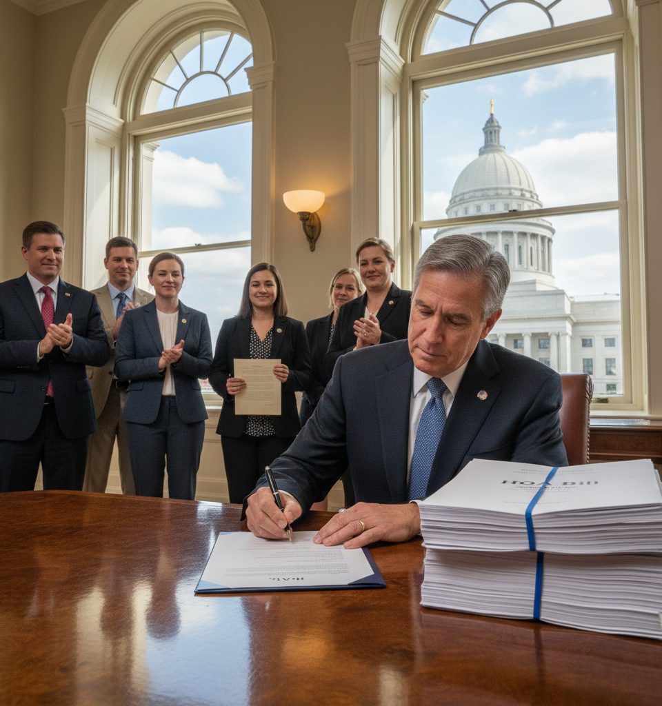 Tennessee Enacts Landmark HOA Fidelity Bond Law to Combat Fraud — AI-generated illustration