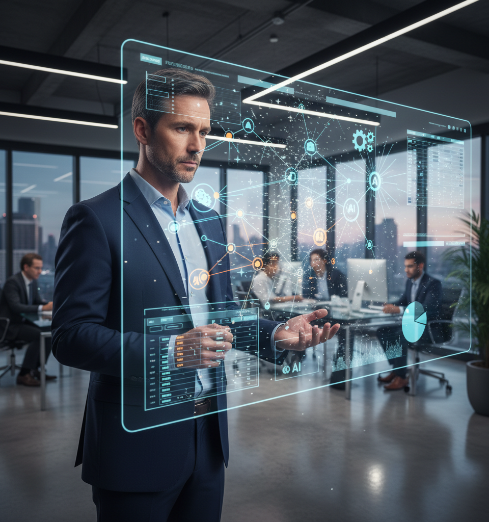 The AI Context Crisis: Why Enterprise Systems Undermine Generative AI Promise — AI-generated illustration
