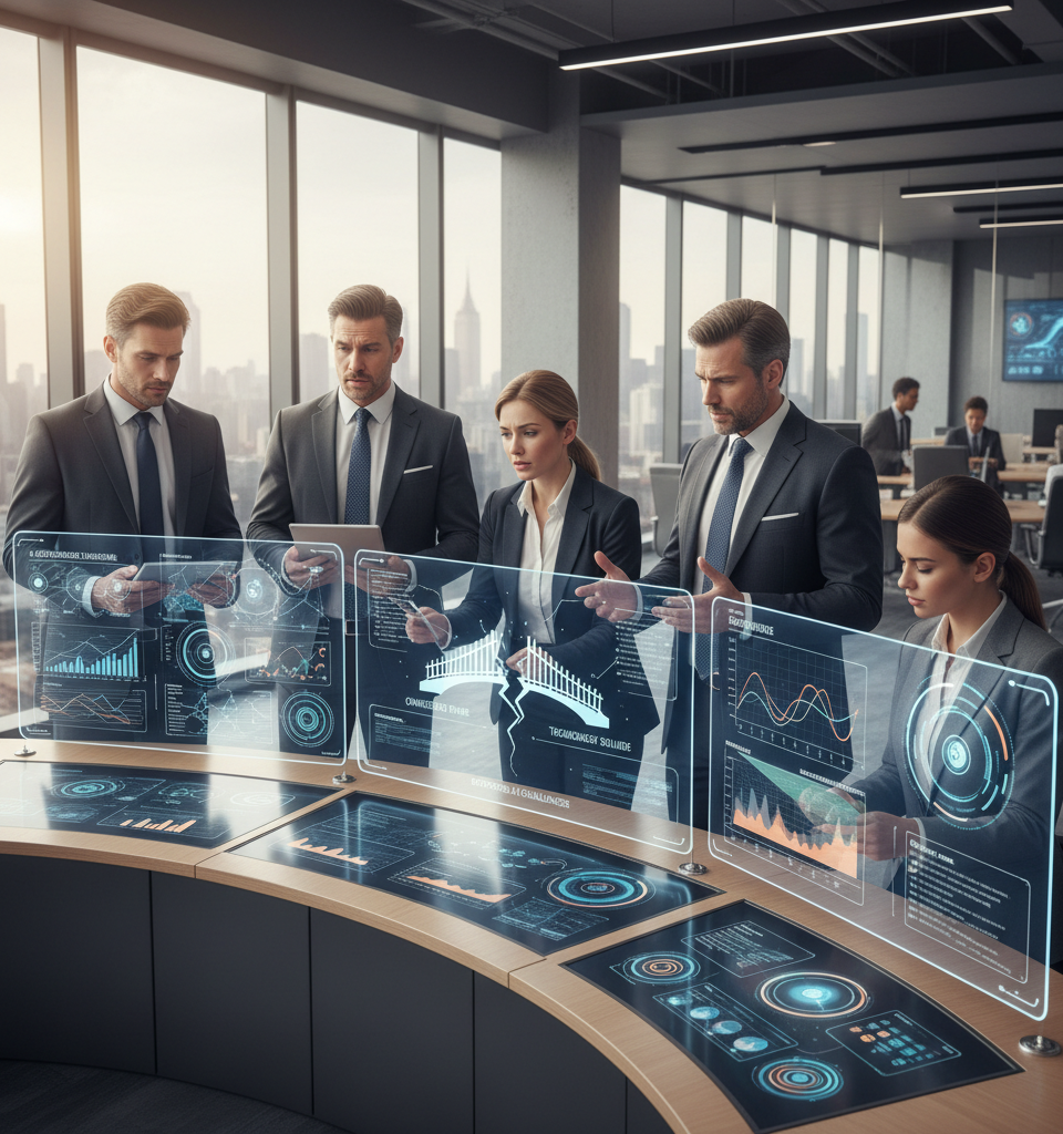 The AI Governance Gap: Why Enterprise AI is an Ownership, Not a Technology, Problem — AI-generated illustration