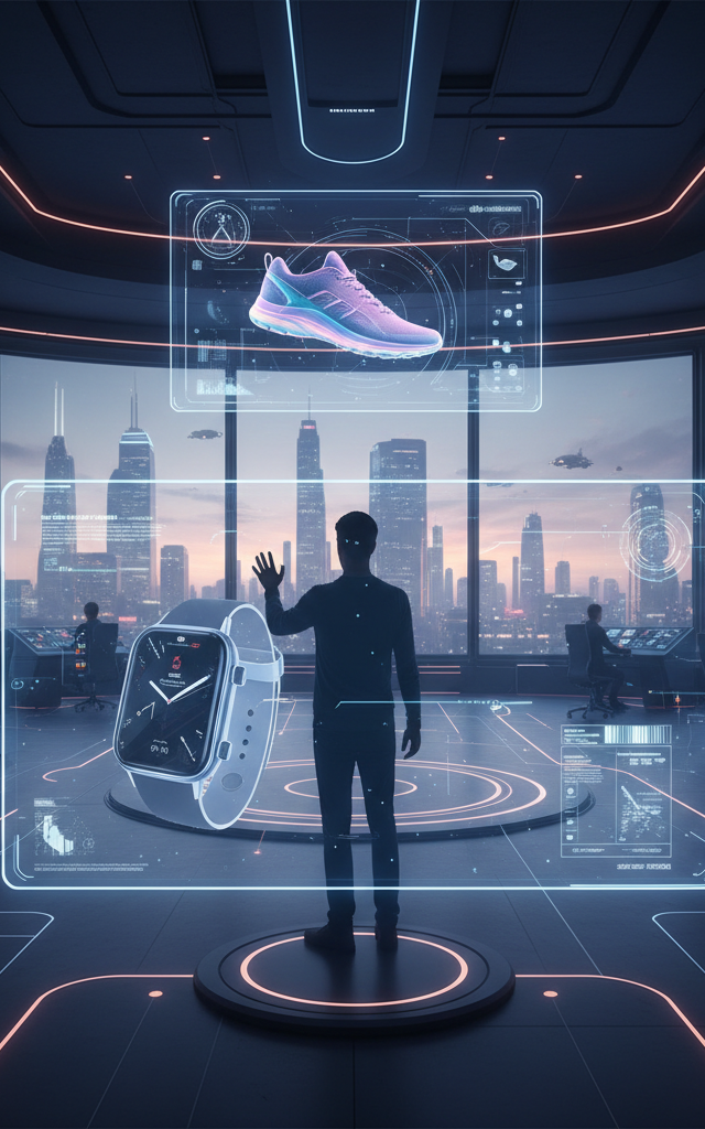 The Future of Livestream Commerce: Product Placement Without Physical Goods — AI-generated illustration