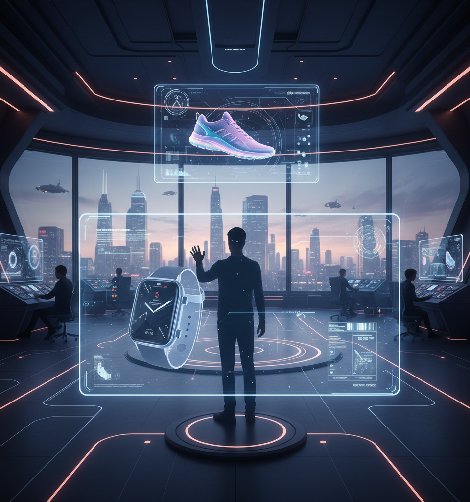 The Future of Livestream Commerce: Product Placement Without Physical Goods — AI-generated illustration