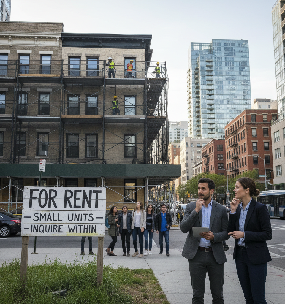 The Vanishing Starter Rental: A Growing Gap Small Investors Could Fill — AI-generated illustration
