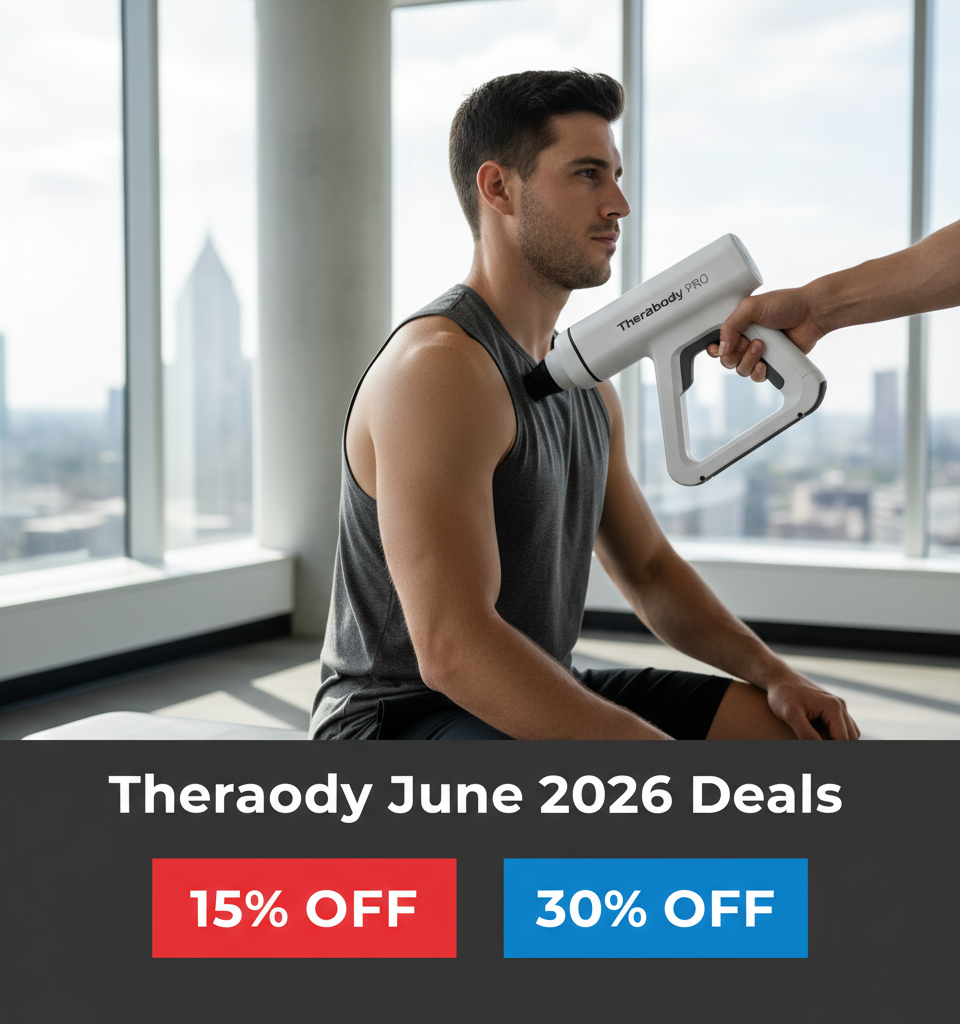 Therabody Offers June 2026 Promotional Deals: Up to 30% Off Wellness Devices — AI-generated illustration