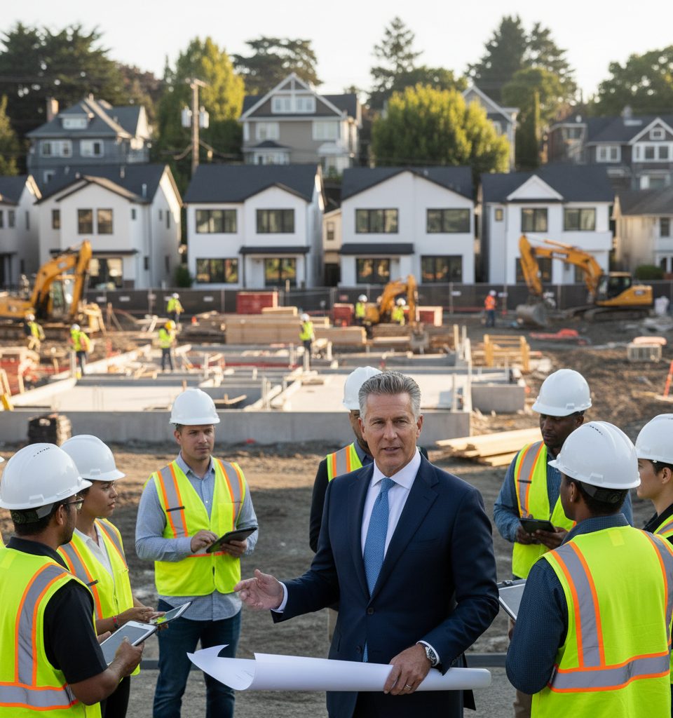 Thomas James Homes Charts New Course: CEO Unveils Infill Strategy for Accelerated Growth — AI-generated illustration