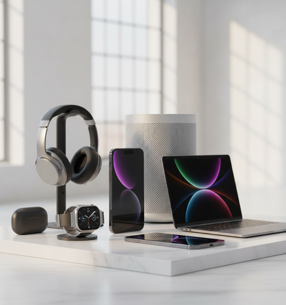 Tim Cook's Legacy: Turning Apple's Tech Chic Gadgets Into Status Symbols — AI-generated illustration