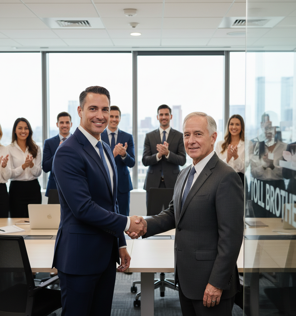 Toll Brothers Elevates Seth Ring to President and COO Amid Leadership Transition — AI-generated illustration